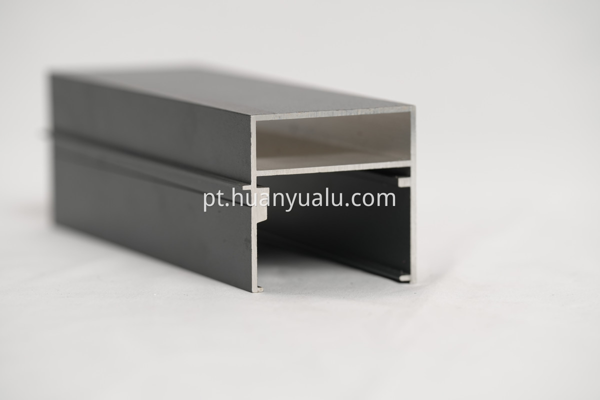 Perfis de parede de cortina estrutural Structural curtain wall profiles